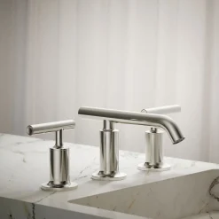 Widespread bathroom sink faucet with Lever handles, 1.2 gpm^Kohler