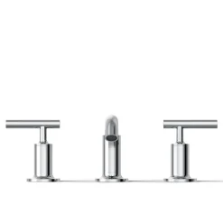 Widespread bathroom sink faucet with Lever handles, 1.2 gpm^Kohler