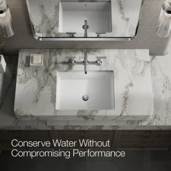 Widespread bathroom sink faucet with Lever handles, 1.2 gpm^Kohler