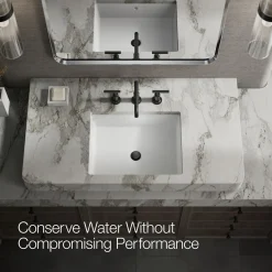 Widespread bathroom sink faucet with Lever handles, 1.2 gpm^Kohler