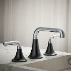 Widespread bathroom sink faucet, 0.5 gpm^Kohler Sale