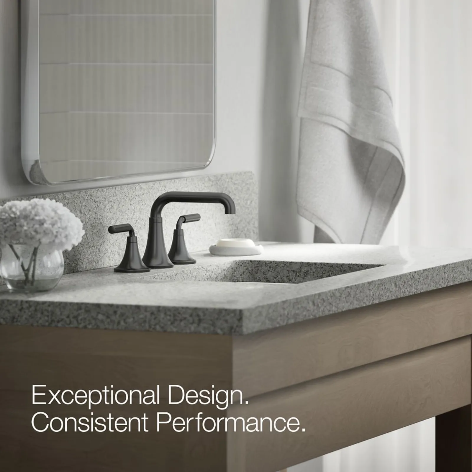Widespread bathroom sink faucet, 0.5 gpm^Kohler Sale