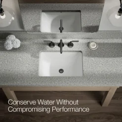 Widespread bathroom sink faucet, 0.5 gpm^Kohler Sale