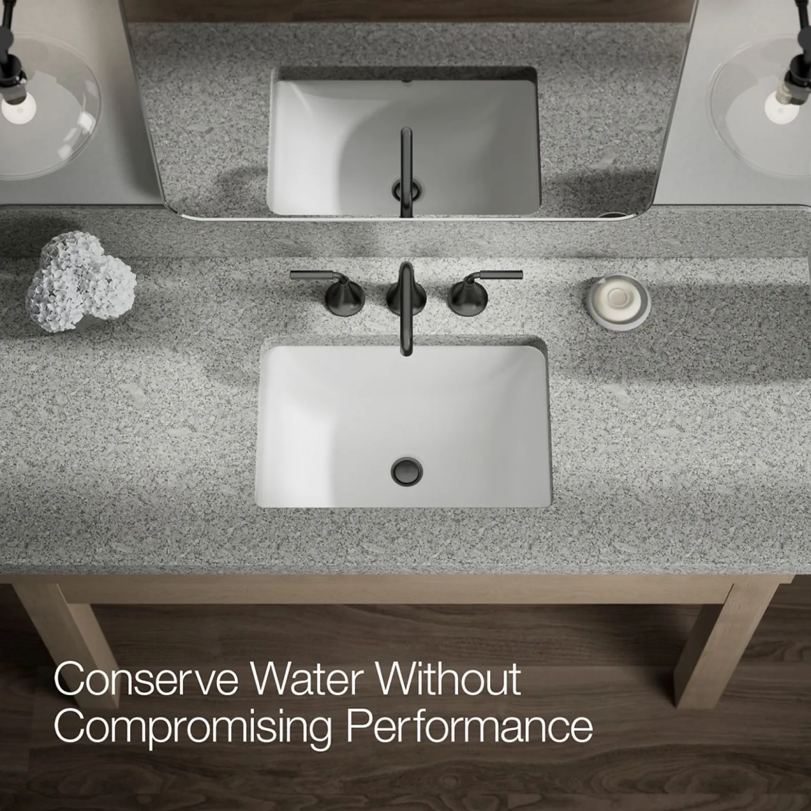 Widespread bathroom sink faucet, 0.5 gpm^Kohler Sale