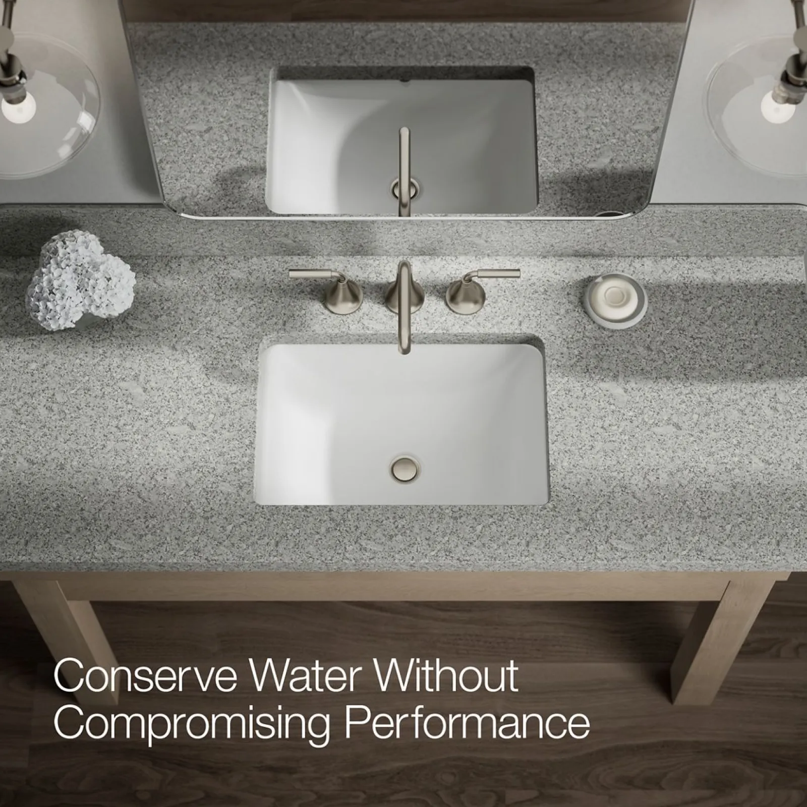 Widespread bathroom sink faucet, 0.5 gpm^Kohler Sale