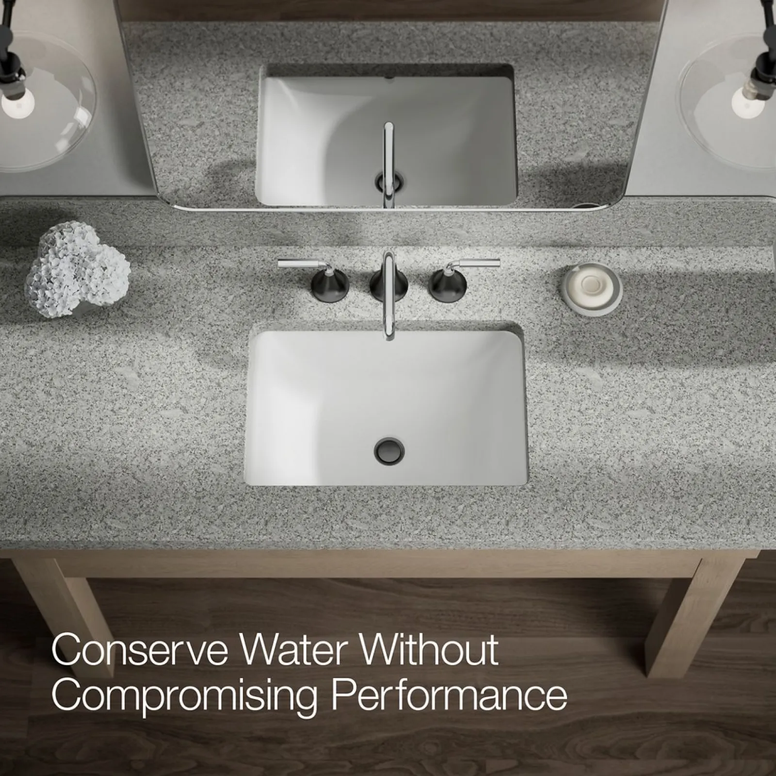 Widespread bathroom sink faucet, 0.5 gpm^Kohler Sale