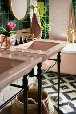 Widespread bathroom sink faucet, 0.5 gpm^Kohler Sale