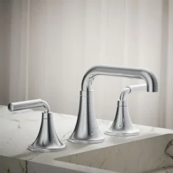 Widespread bathroom sink faucet, 0.5 gpm^Kohler Sale