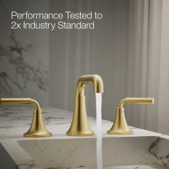 Widespread bathroom sink faucet, 0.5 gpm^Kohler Sale