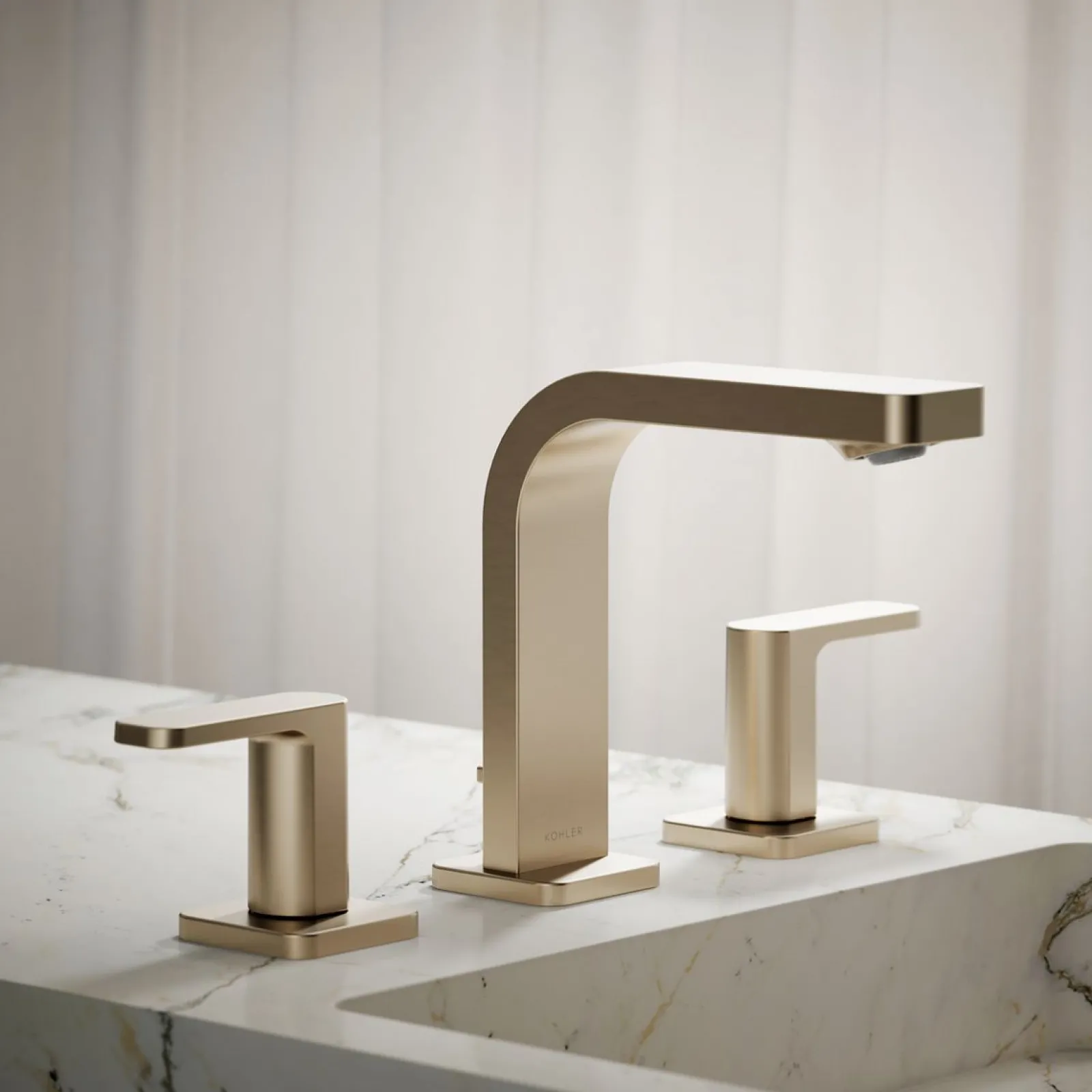 Widespread bathroom sink faucet, 1.0 gpm^Kohler New
