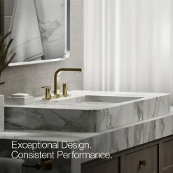 Widespread bathroom sink faucet, 1.0 gpm^Kohler New