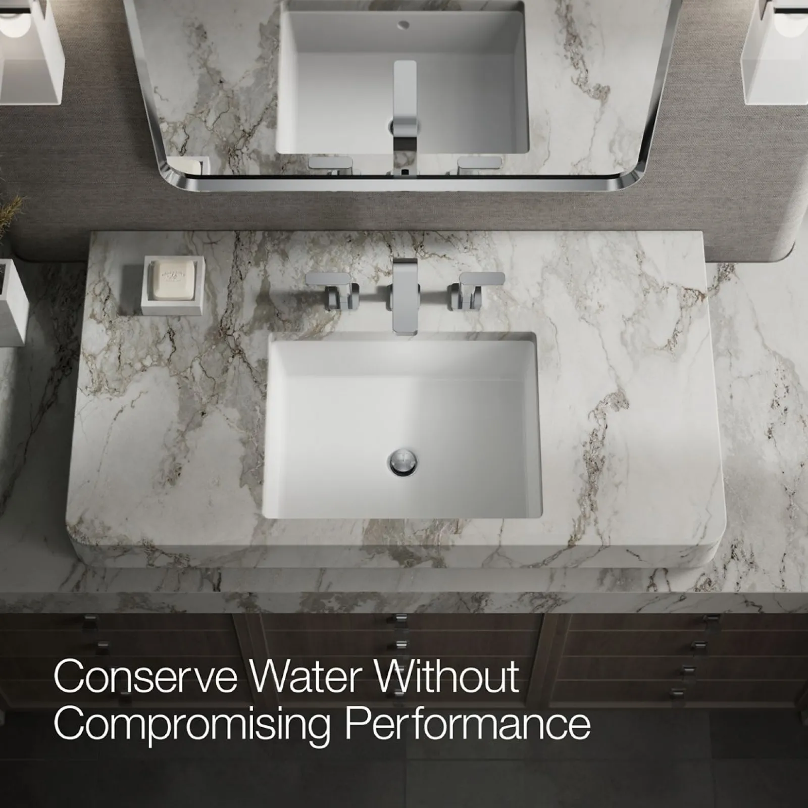 Widespread bathroom sink faucet, 1.0 gpm^Kohler New