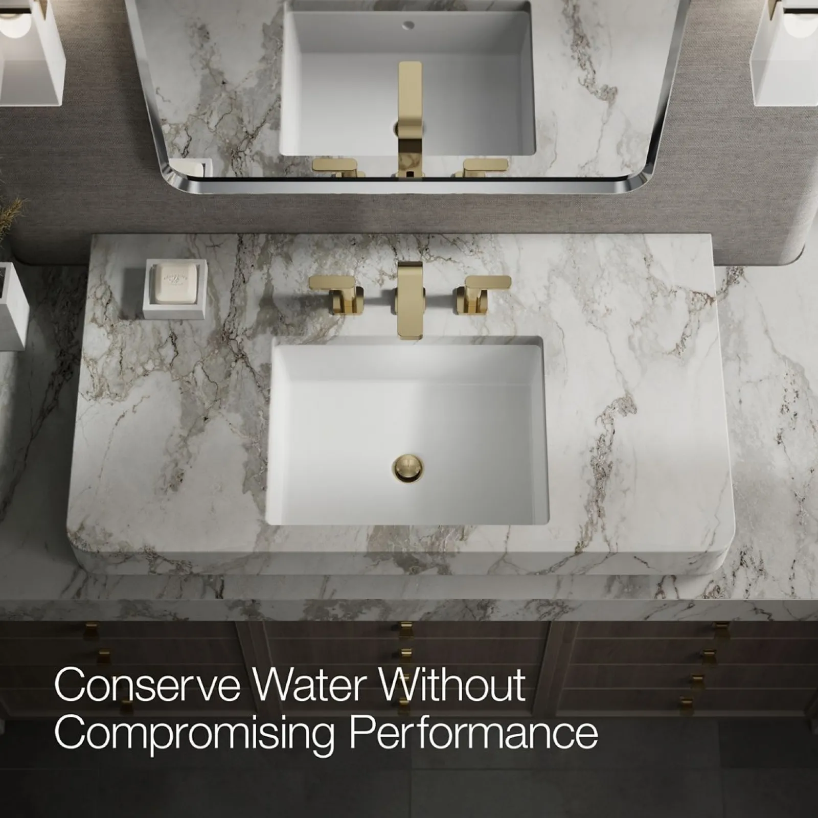 Widespread bathroom sink faucet, 1.0 gpm^Kohler New