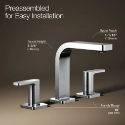 Widespread bathroom sink faucet, 1.2 gpm^Kohler Sale