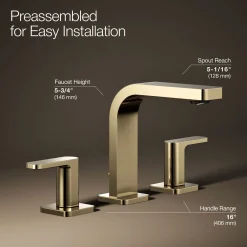 Widespread bathroom sink faucet, 1.2 gpm^Kohler Sale