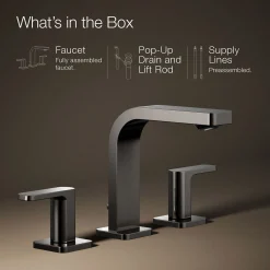Widespread bathroom sink faucet, 1.2 gpm^Kohler Sale