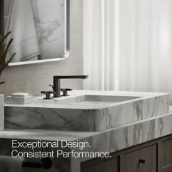Widespread bathroom sink faucet with Cross handles, 1.2 gpm^Kohler Sale