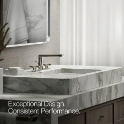 Widespread bathroom sink faucet with Cross handles, 1.2 gpm^Kohler Sale