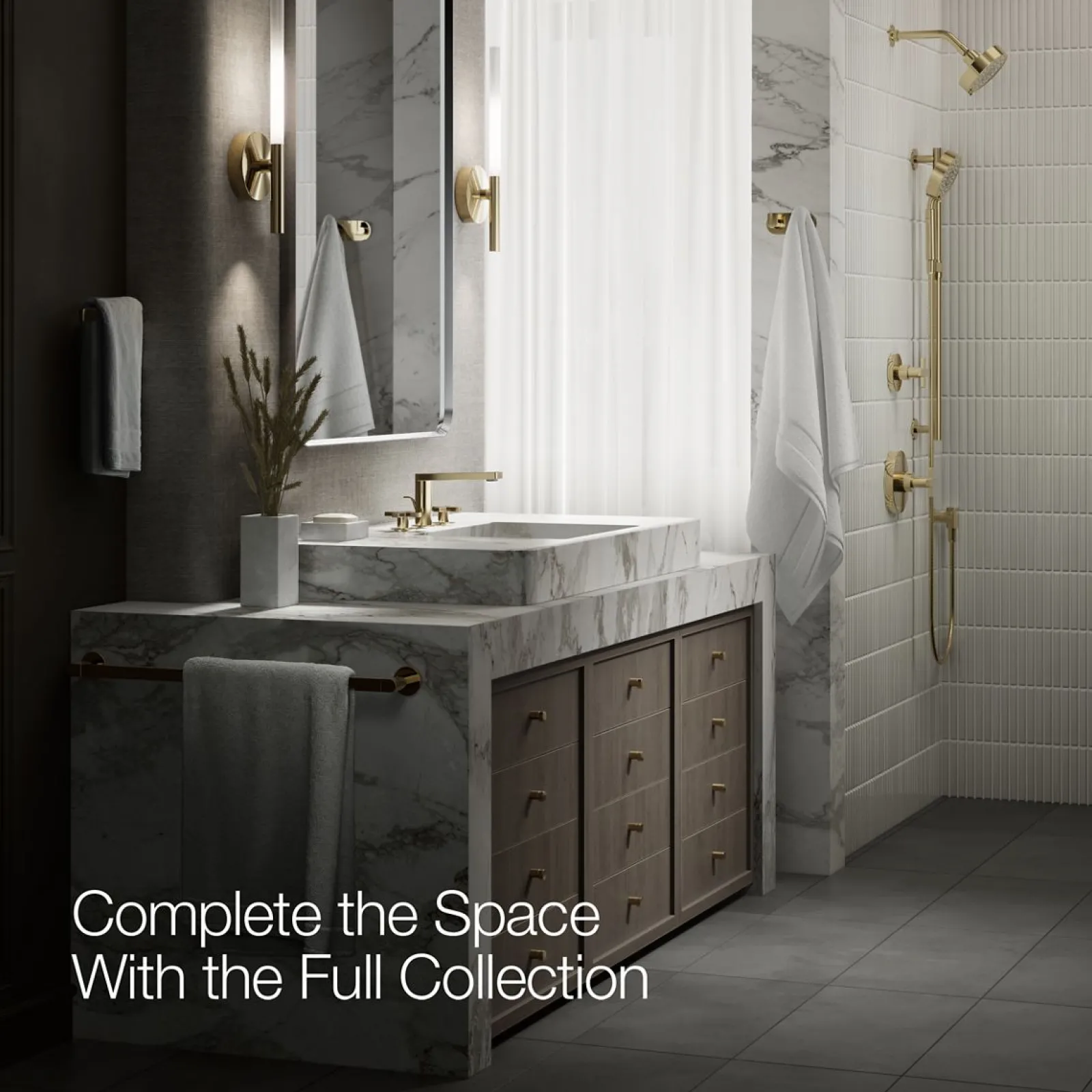 Widespread bathroom sink faucet with Cross handles, 1.2 gpm^Kohler Sale