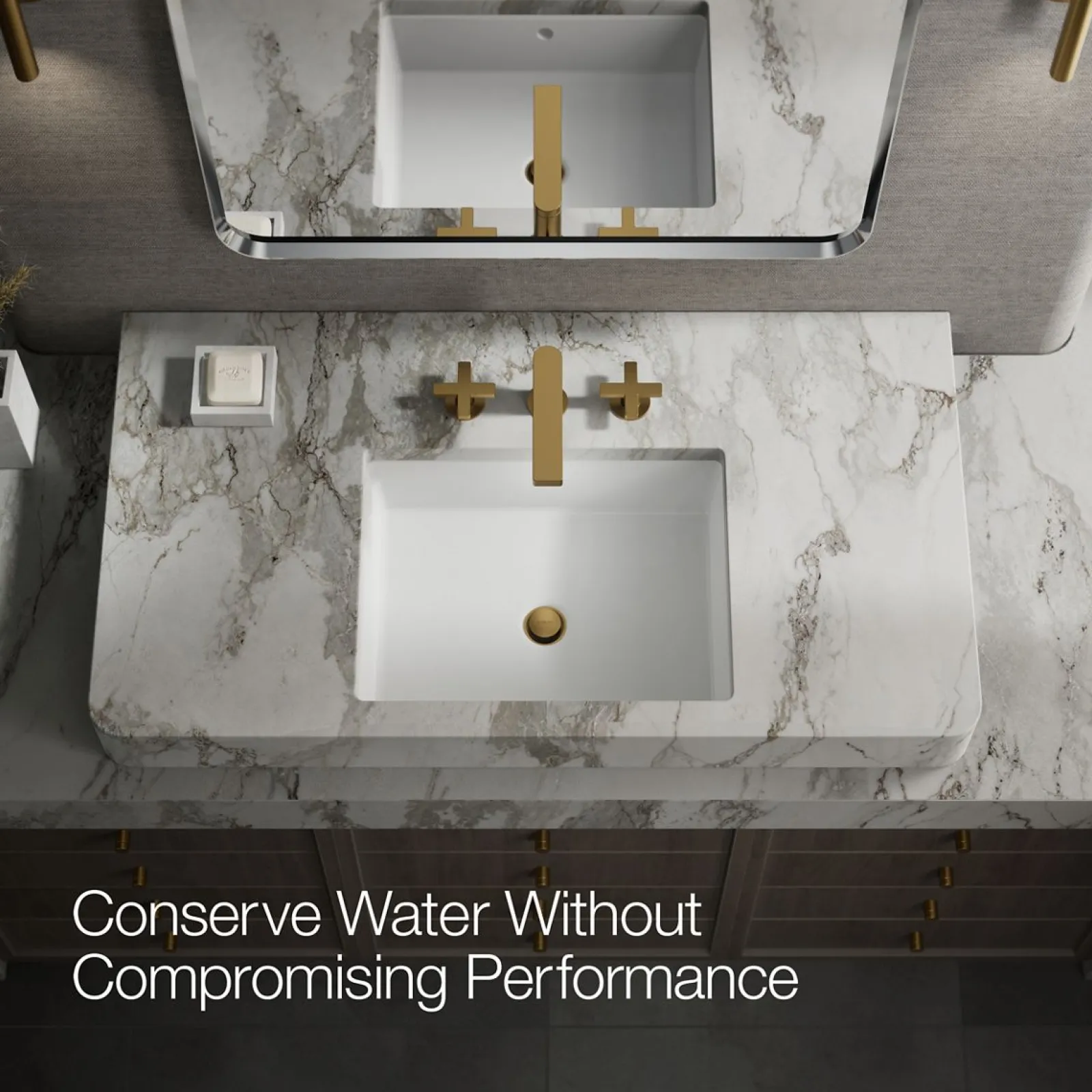 Widespread bathroom sink faucet with Cross handles, 1.2 gpm^Kohler Sale