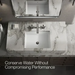 Widespread bathroom sink faucet with Cross handles, 1.2 gpm^Kohler Sale