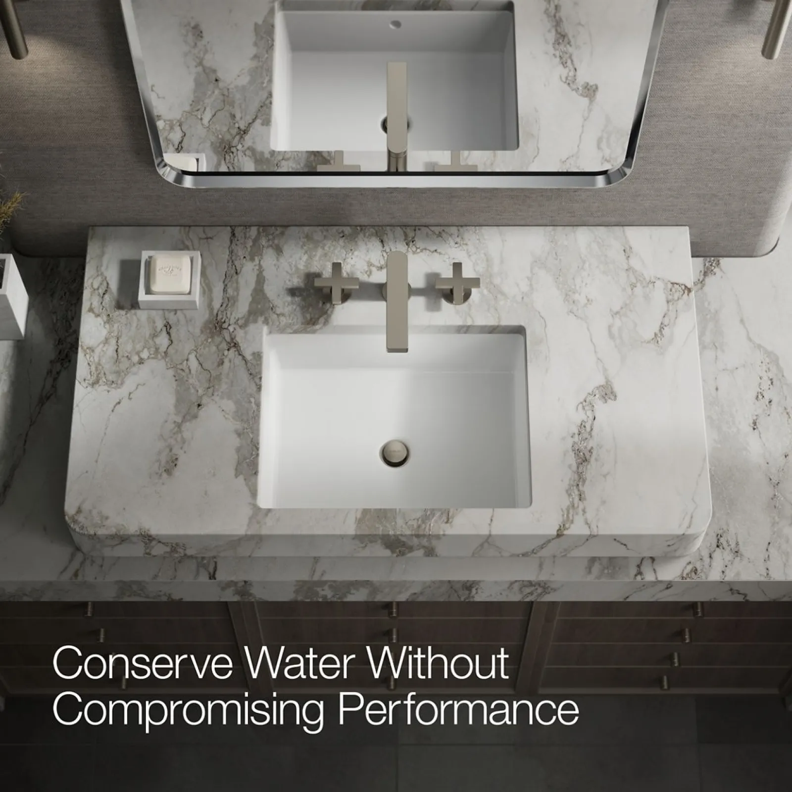 Widespread bathroom sink faucet with Cross handles, 1.2 gpm^Kohler Sale
