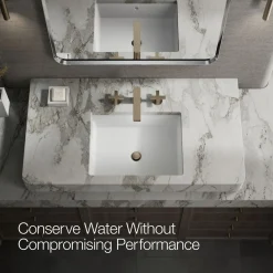 Widespread bathroom sink faucet with Cross handles, 1.2 gpm^Kohler Sale