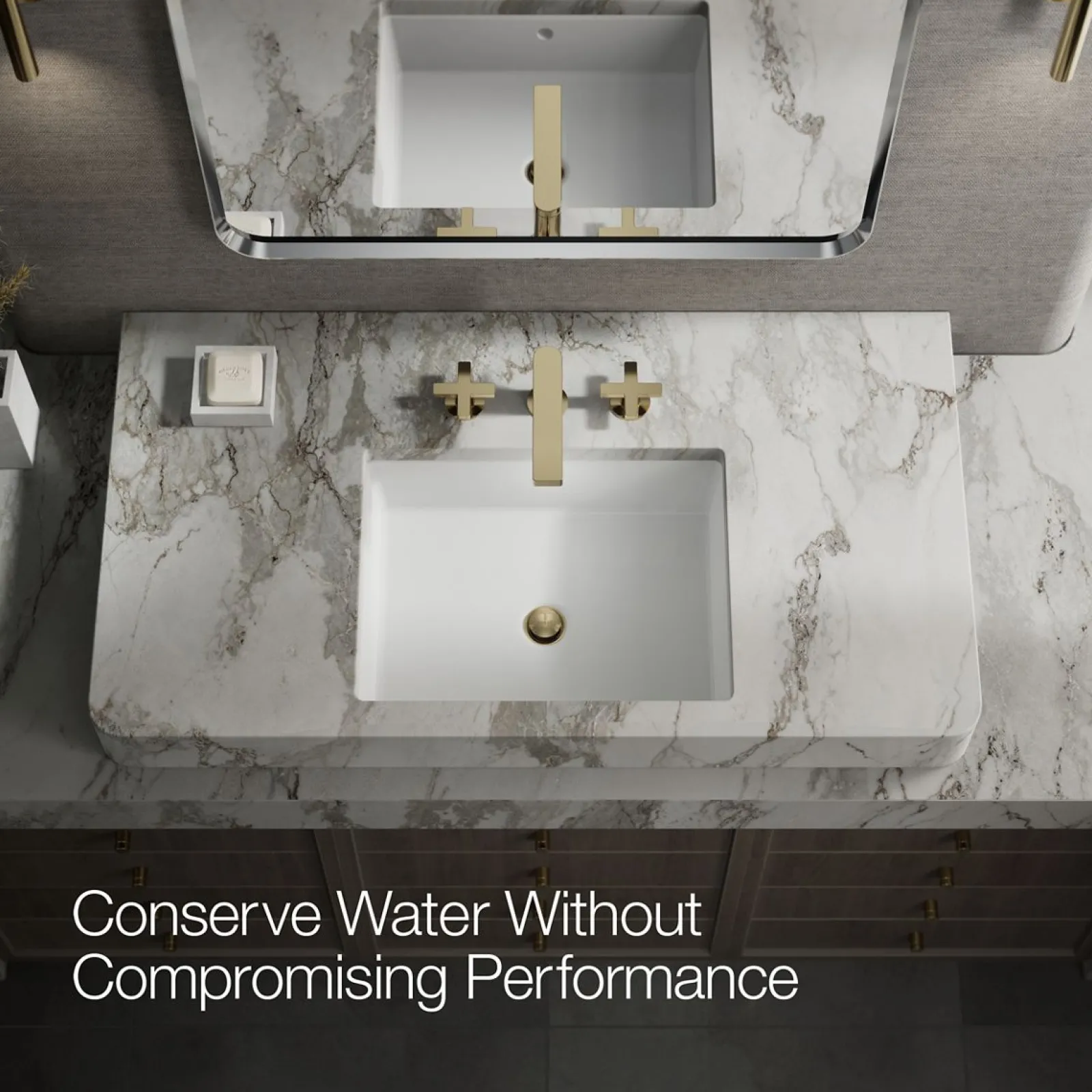 Widespread bathroom sink faucet with Cross handles, 1.2 gpm^Kohler Sale