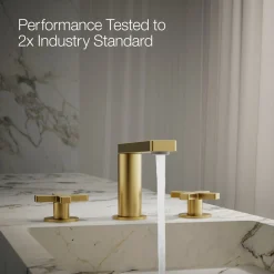Widespread bathroom sink faucet with Cross handles, 1.2 gpm^Kohler Sale