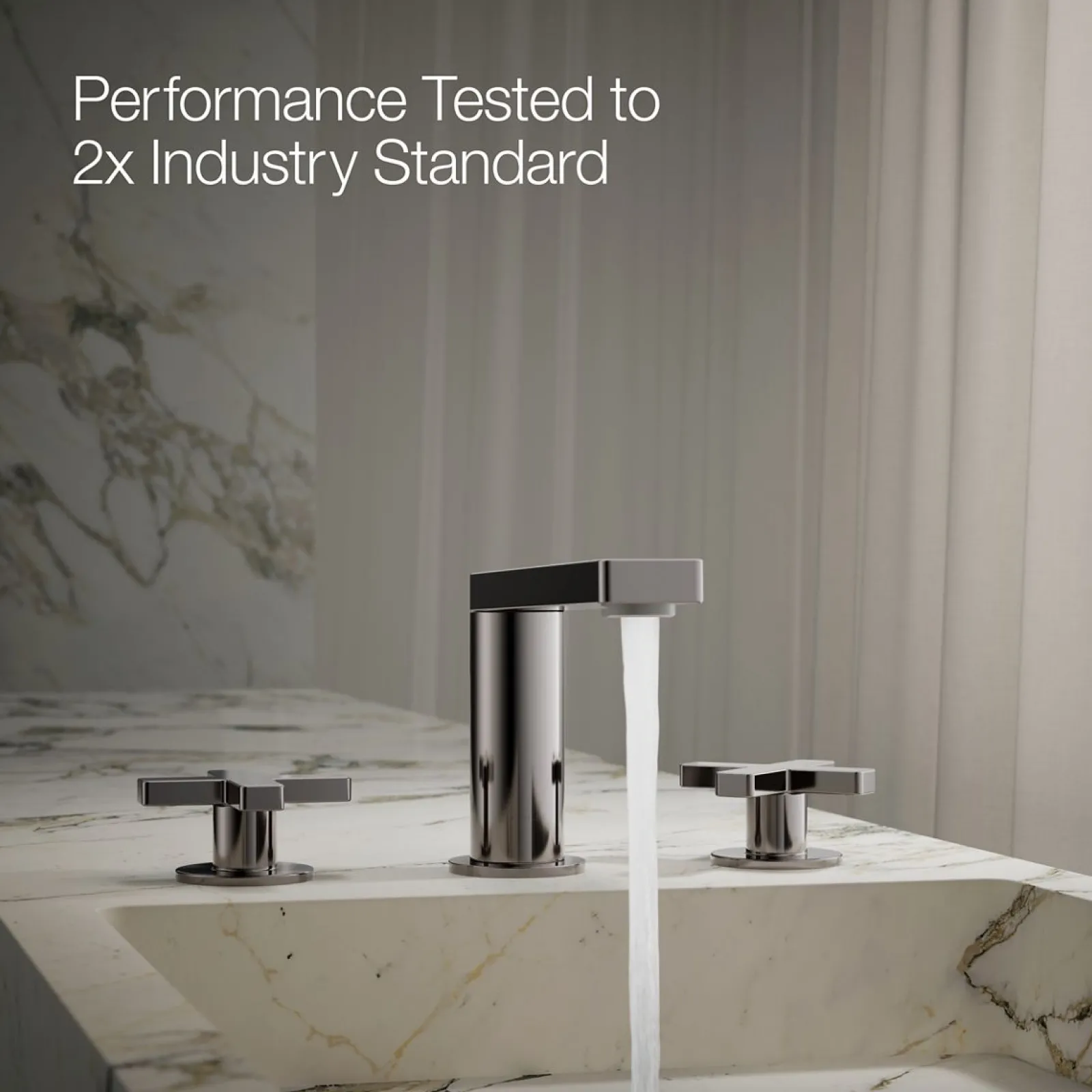 Widespread bathroom sink faucet with Cross handles, 1.2 gpm^Kohler Sale