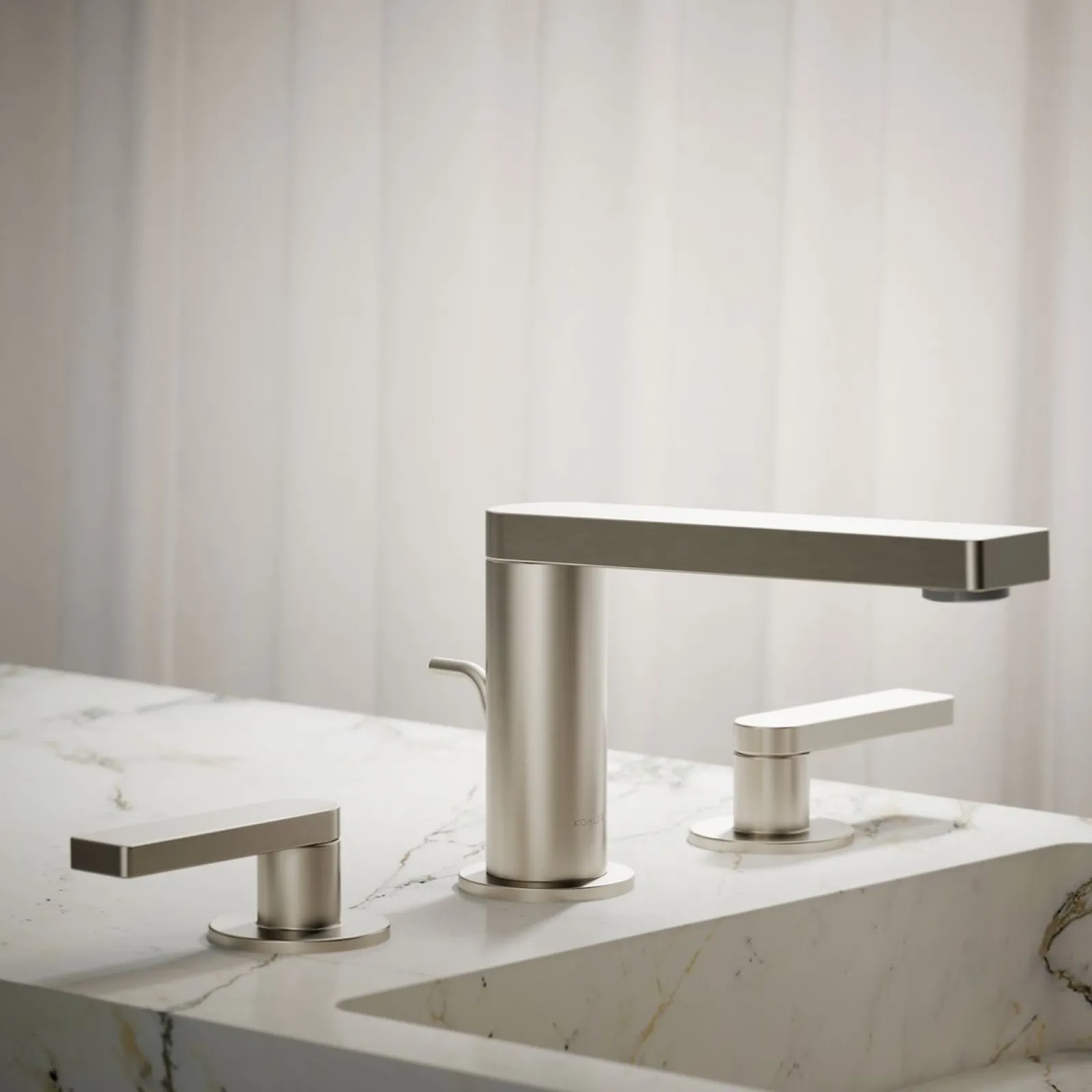 Widespread bathroom sink faucet with Lever handles, 1.2 gpm^Kohler Outlet