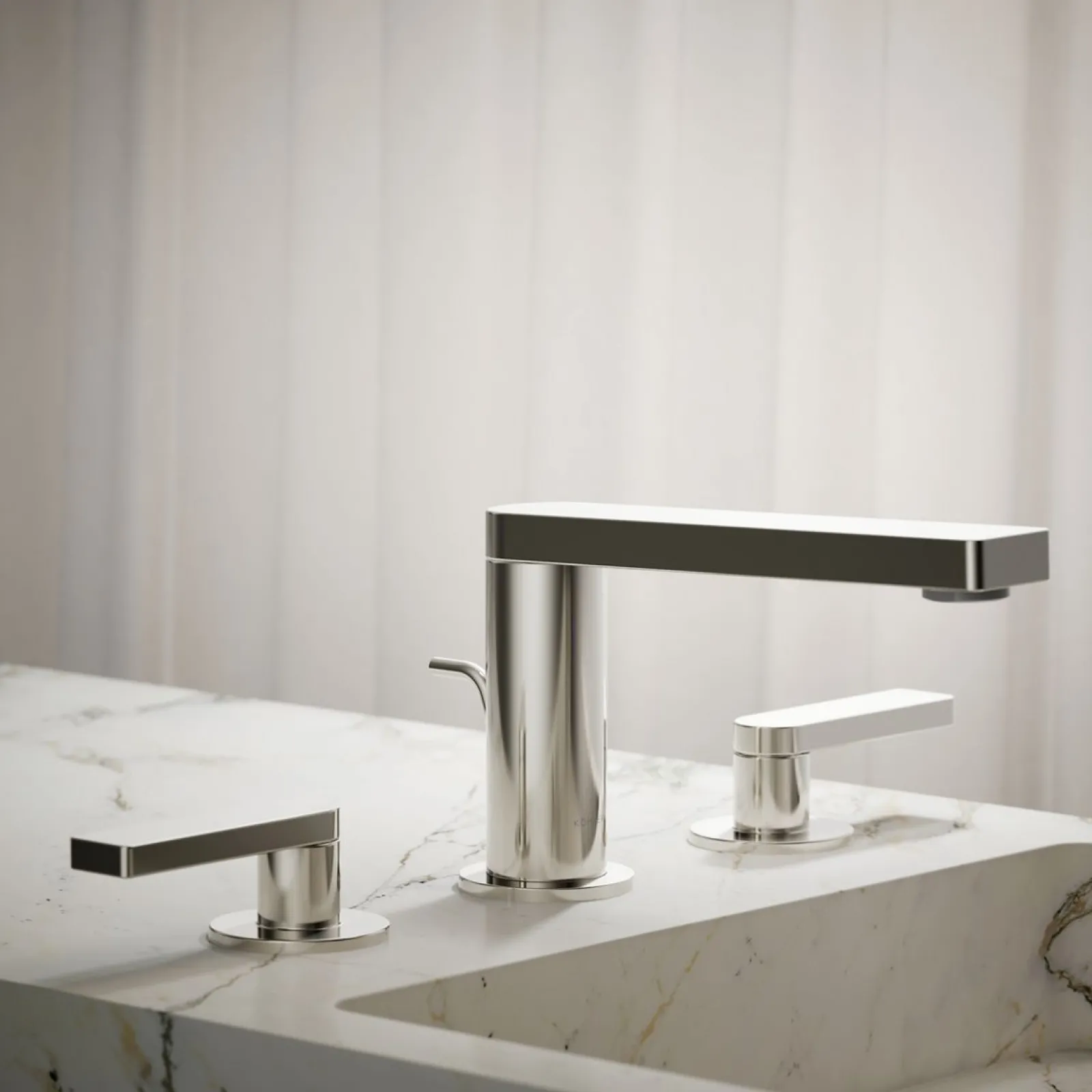 Widespread bathroom sink faucet with Lever handles, 1.2 gpm^Kohler Outlet