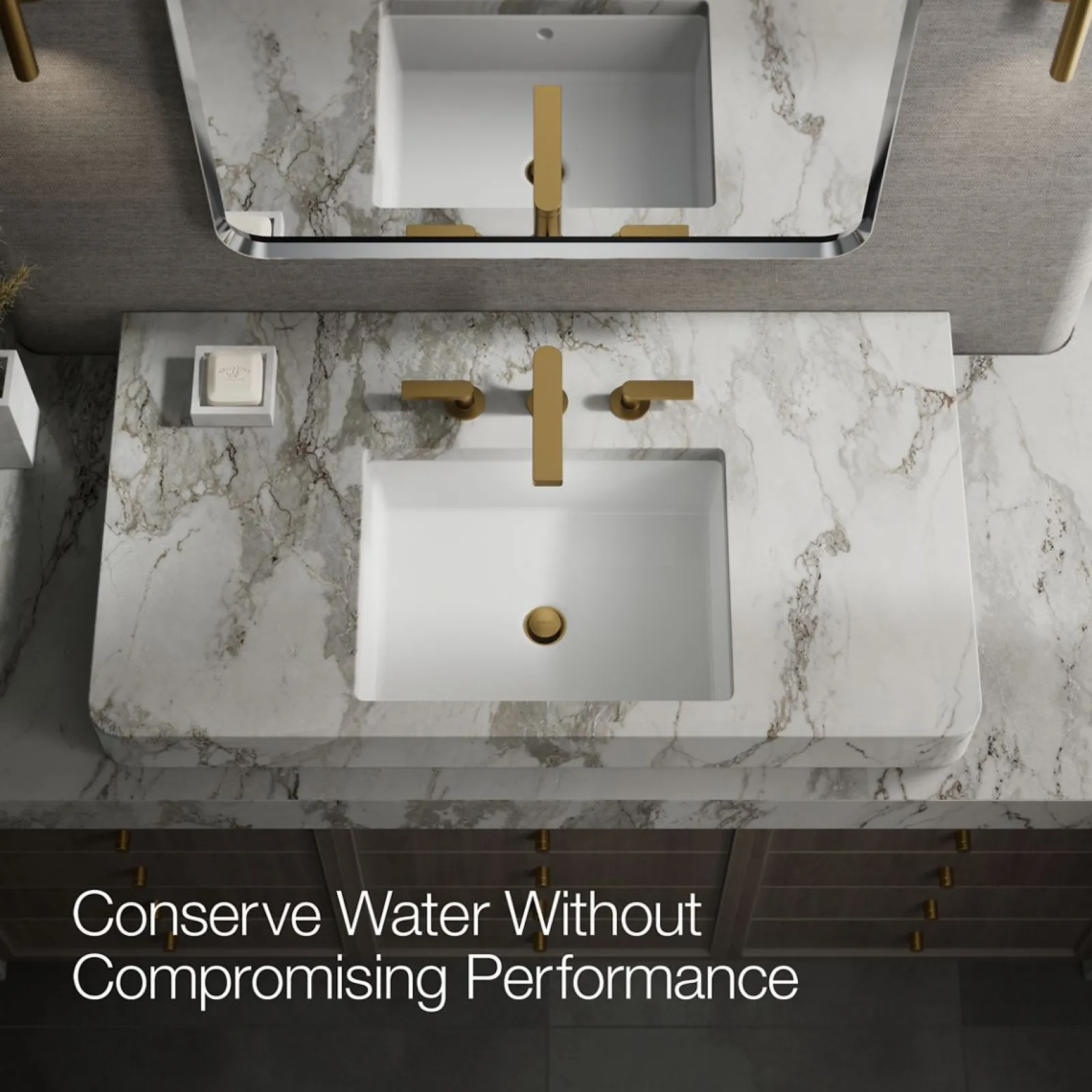 Widespread bathroom sink faucet with Lever handles, 1.2 gpm^Kohler Outlet
