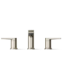 Widespread bathroom sink faucet, 1.2 gpm^Kohler Hot