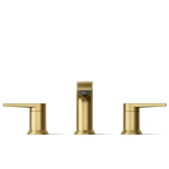 Widespread bathroom sink faucet, 1.2 gpm^Kohler Hot