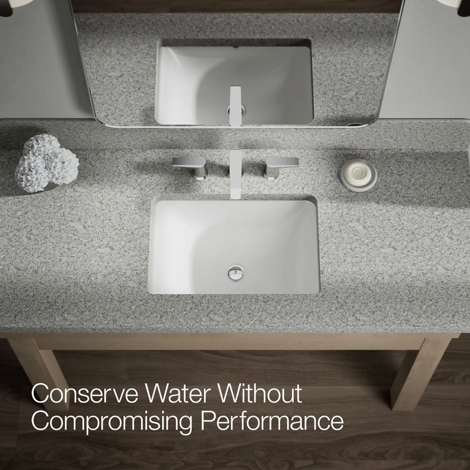 Widespread bathroom sink faucet, 1.2 gpm^Kohler Hot