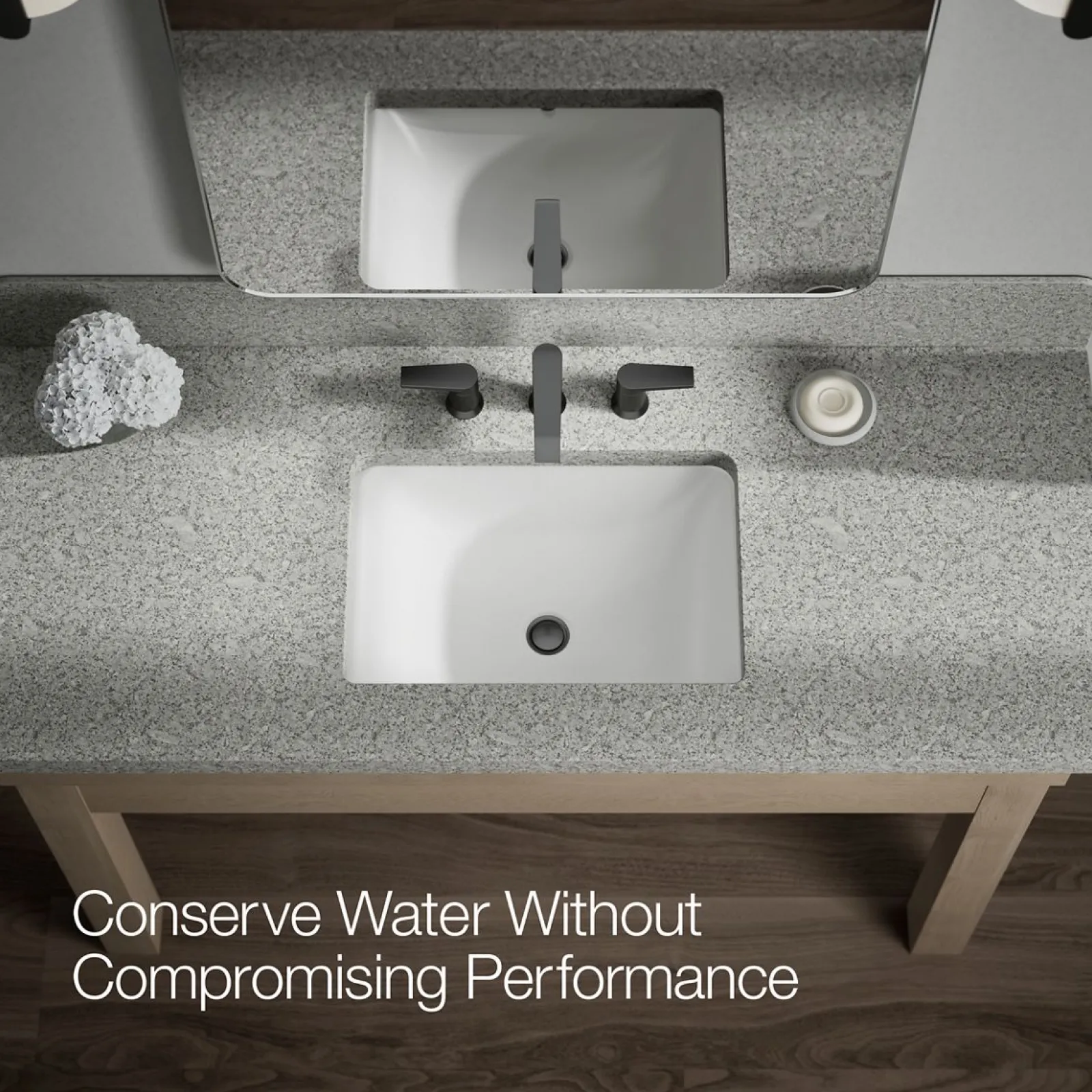 Widespread bathroom sink faucet, 1.2 gpm^Kohler Hot