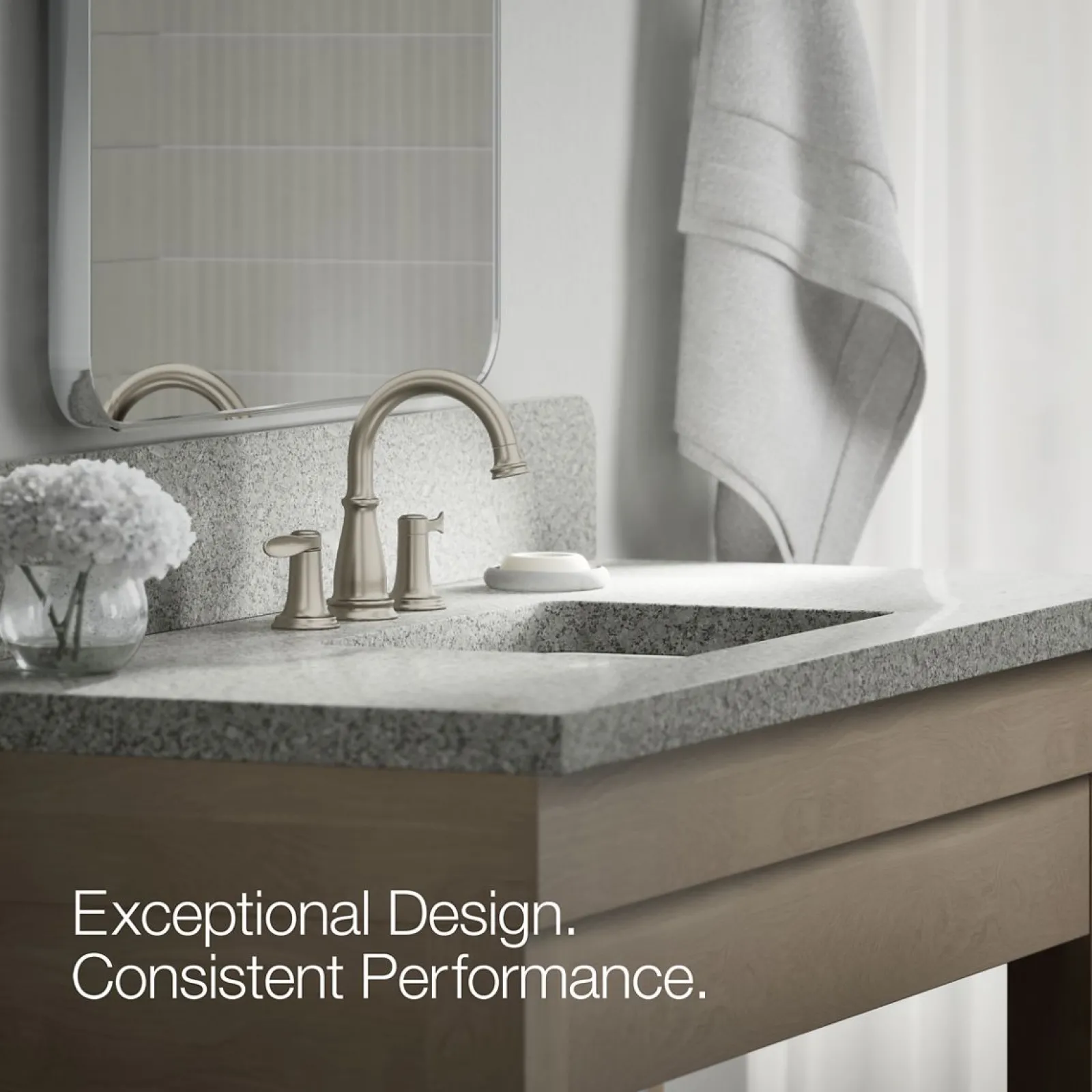 Widespread bathroom sink faucet, 1.2 gpm^Kohler Outlet