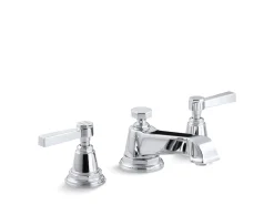 Widespread bathroom sink faucet with Lever handles, 1.2 gpm^Kohler Hot