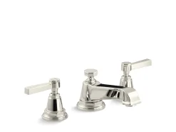 Widespread bathroom sink faucet with Lever handles, 1.2 gpm^Kohler Hot