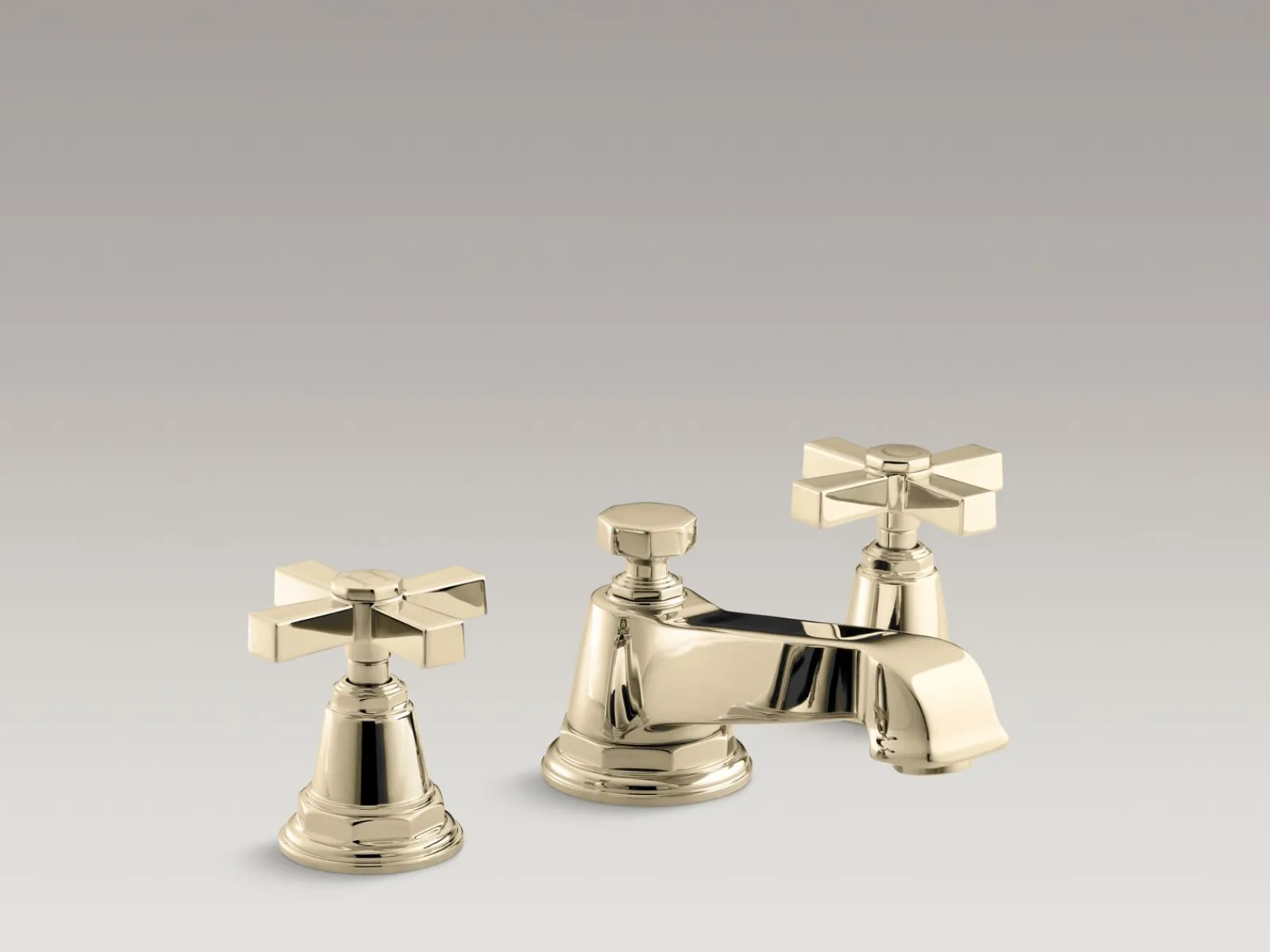 Widespread bathroom sink faucet with Cross handles, 1.2 gpm^Kohler Discount