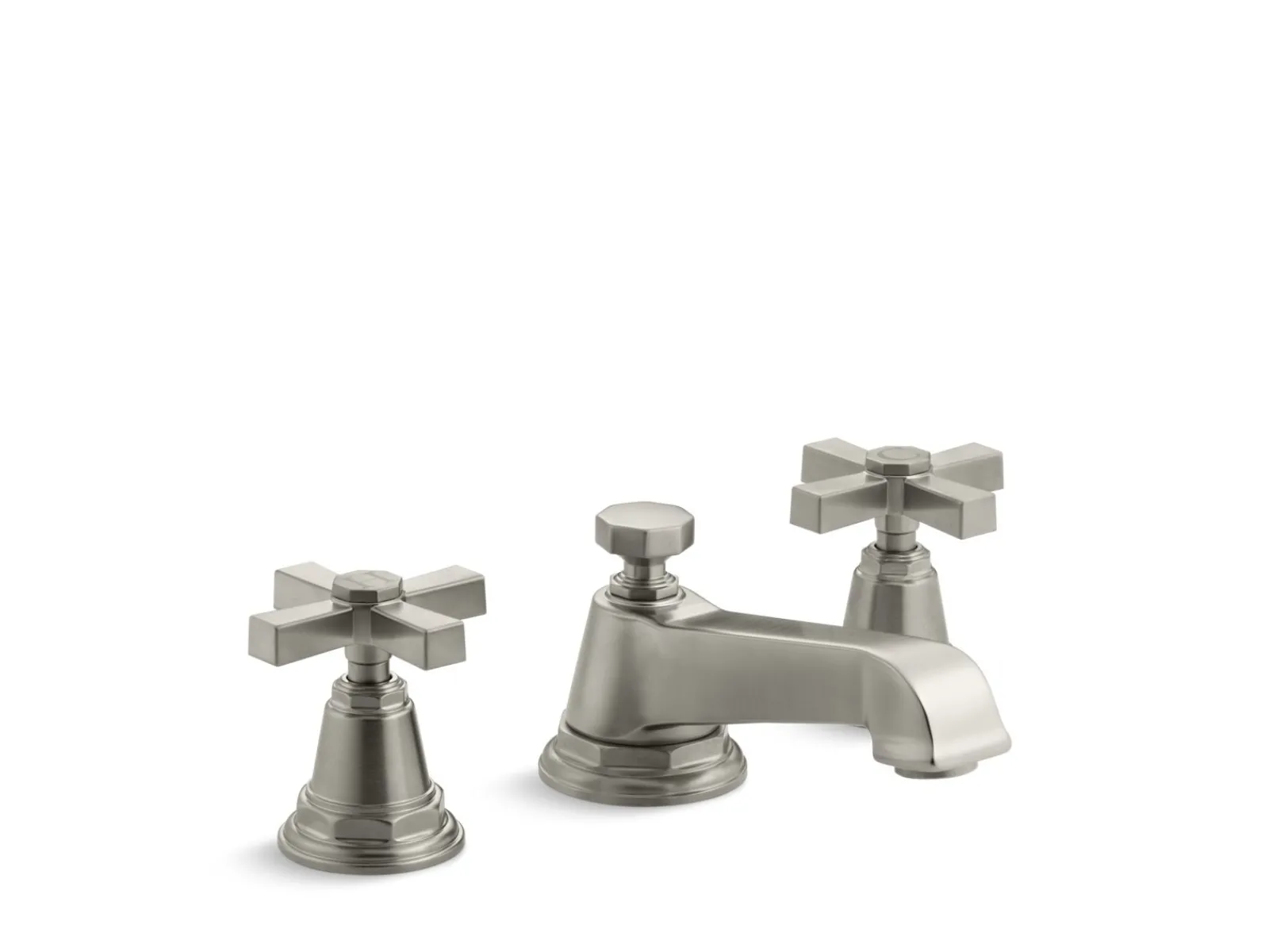 Widespread bathroom sink faucet with Cross handles, 1.2 gpm^Kohler Discount