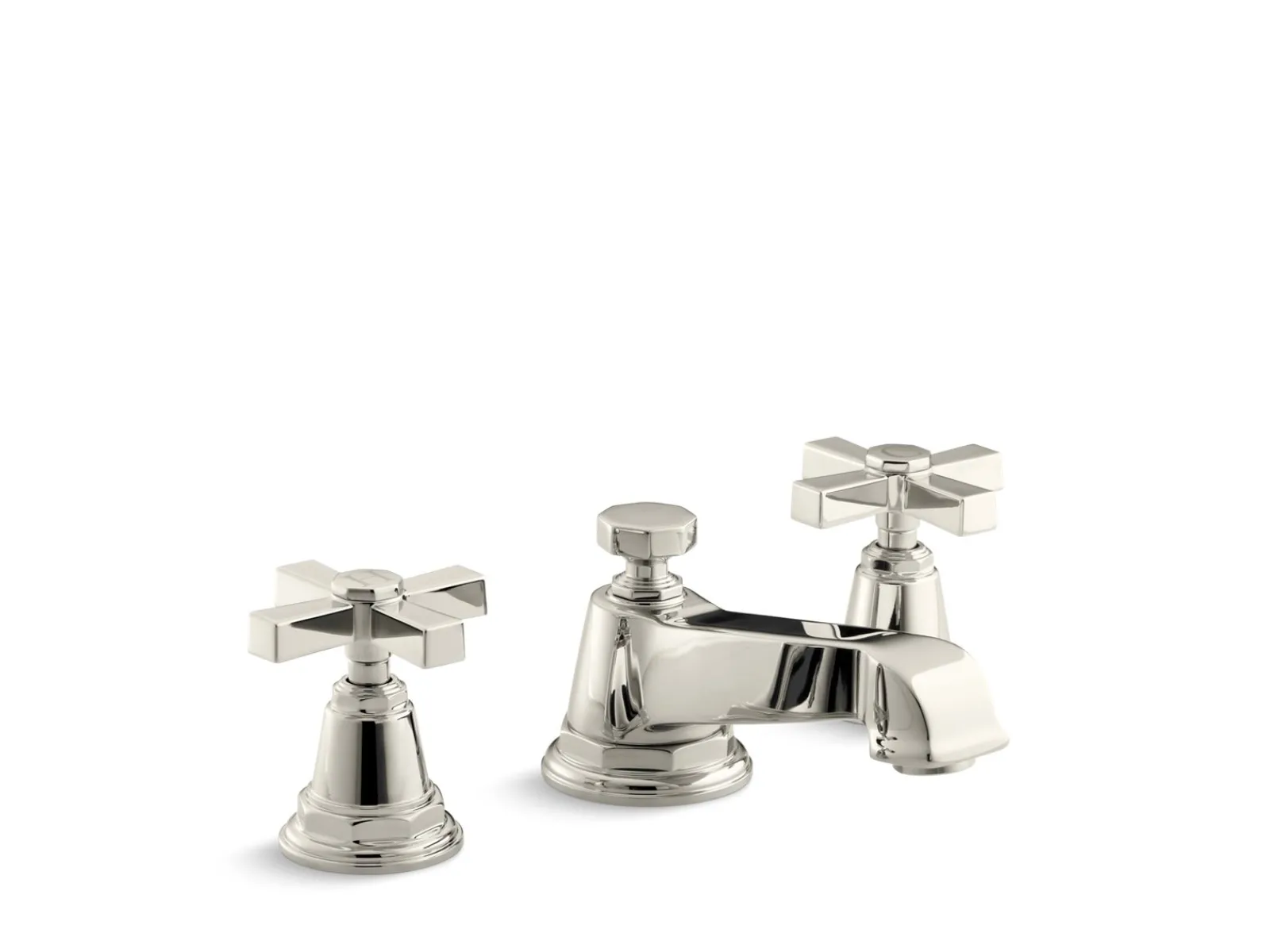 Widespread bathroom sink faucet with Cross handles, 1.2 gpm^Kohler Discount