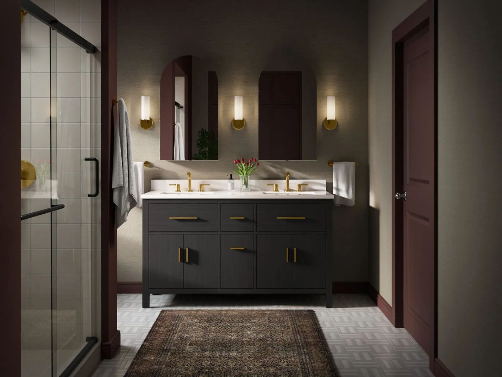 Widespread bathroom sink faucet, 1.2 gpm^Kohler Discount