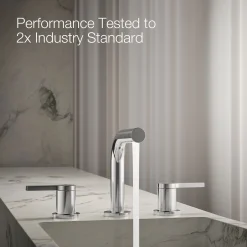 Widespread bathroom sink faucet, 1.2 gpm^Kohler Discount