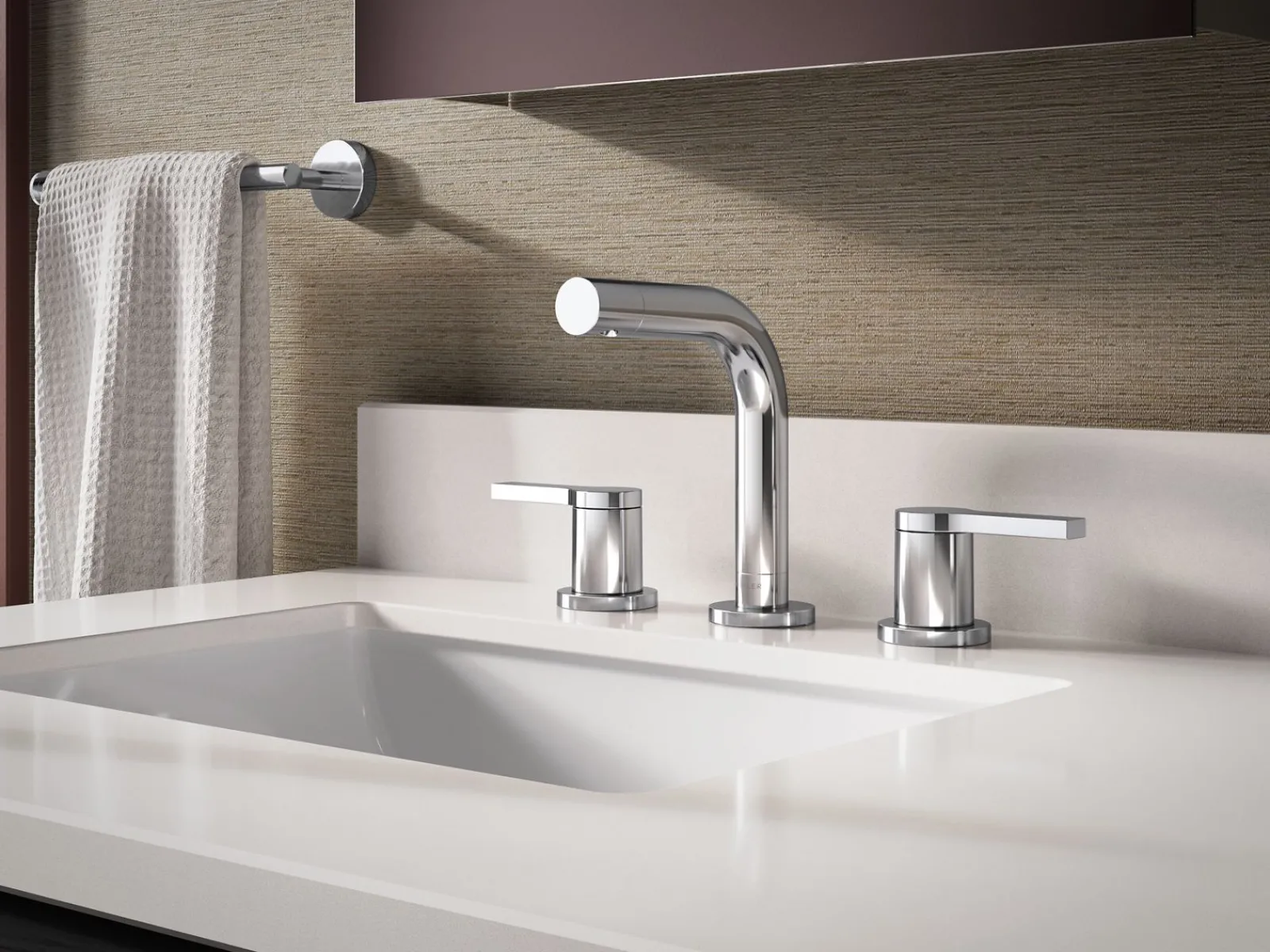 Widespread bathroom sink faucet, 1.2 gpm^Kohler Discount