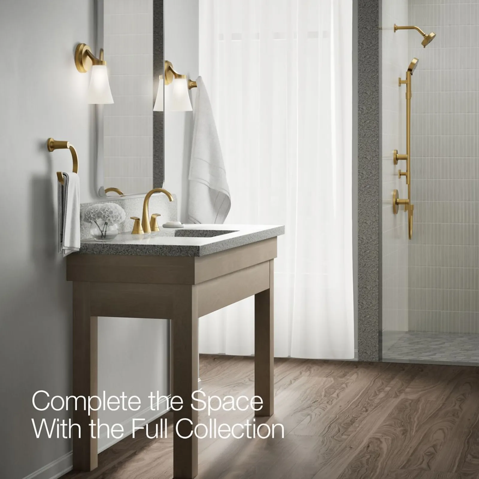 Widespread bathroom sink faucet, 1.2 gpm^Kohler Best