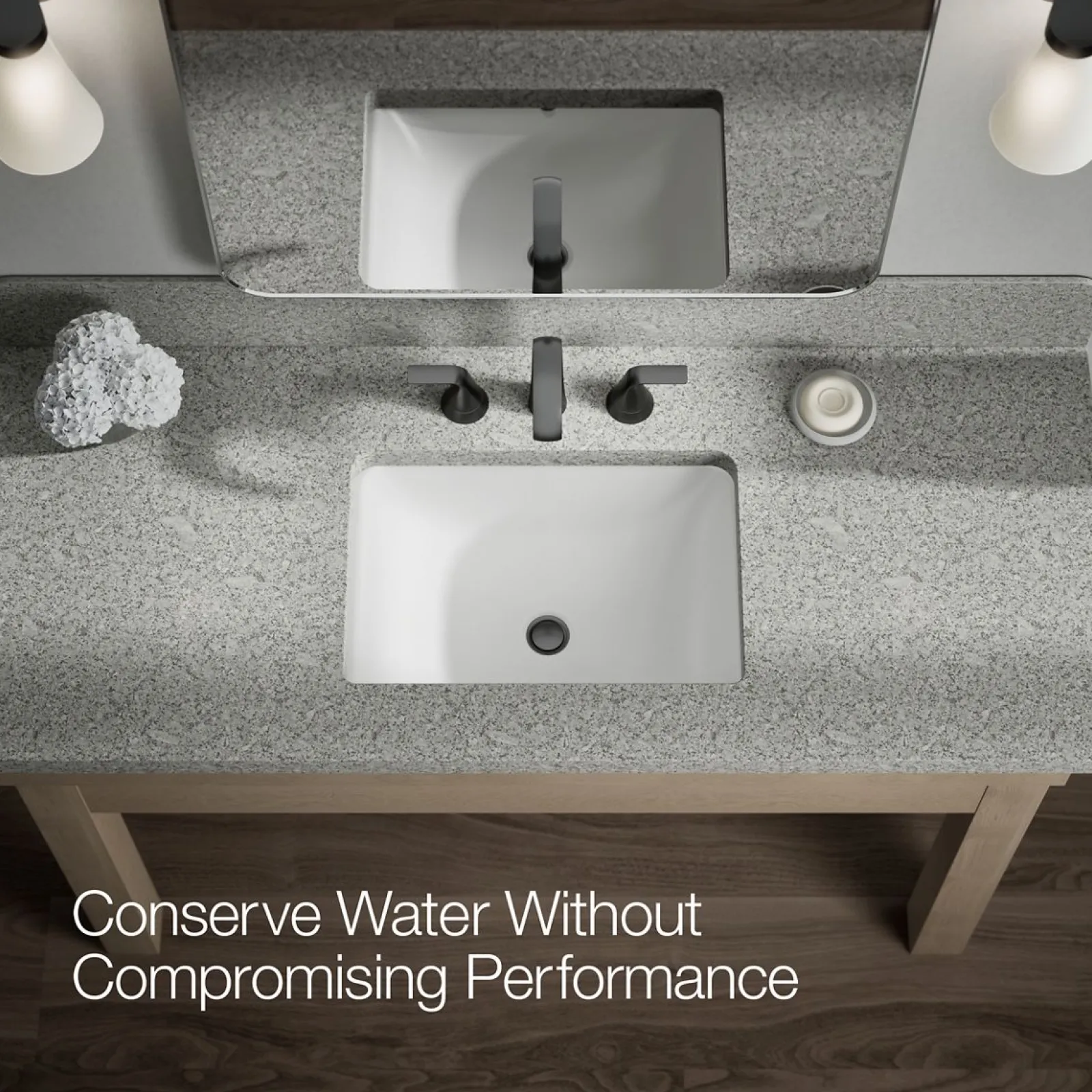 Widespread bathroom sink faucet, 1.2 gpm^Kohler Best