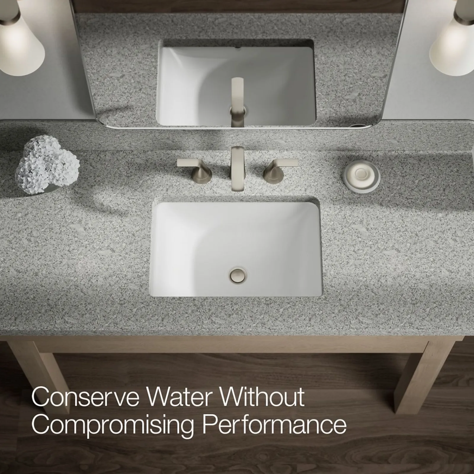 Widespread bathroom sink faucet, 1.2 gpm^Kohler Best
