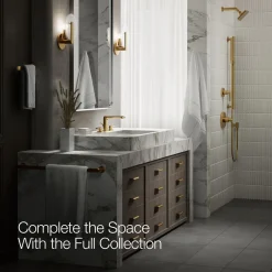 Widespread bathroom sink faucet, 1.2 gpm^Kohler New